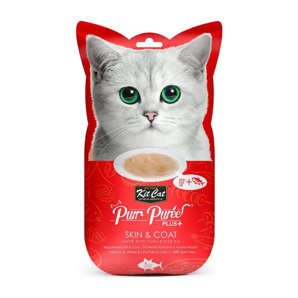 Kitcat 4x15G + Skin & Coat (Tuna)