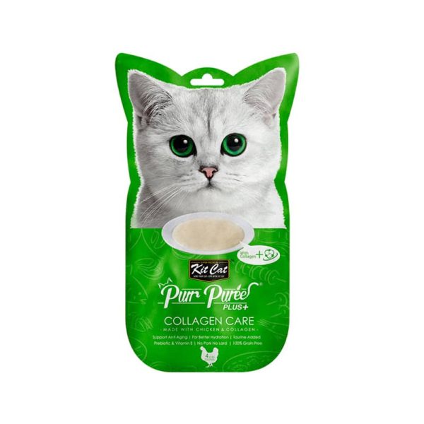Kitcat 4x15G + Collagen Care (Chicken)